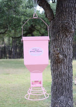 Load image into Gallery viewer, Pink Decorative Bird Feeder
